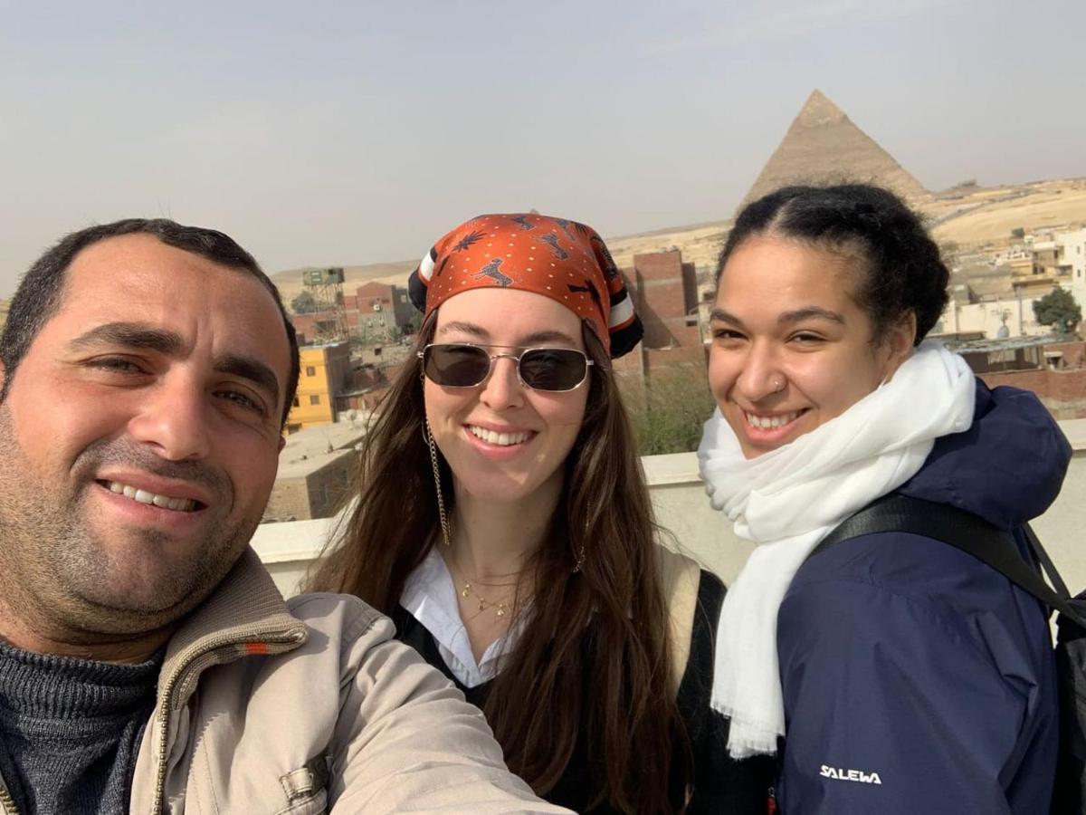 Queen Pyramids View Inn Kafrat al Jabal Luaran gambar