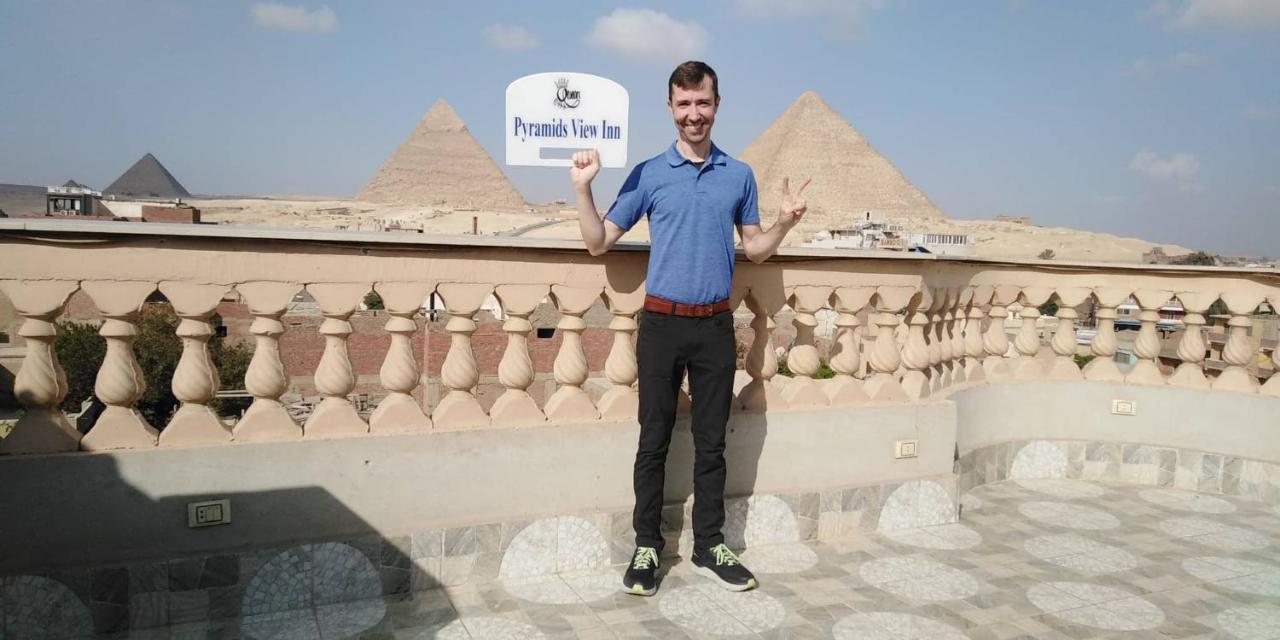Queen Pyramids View Inn Kafrat al Jabal Luaran gambar