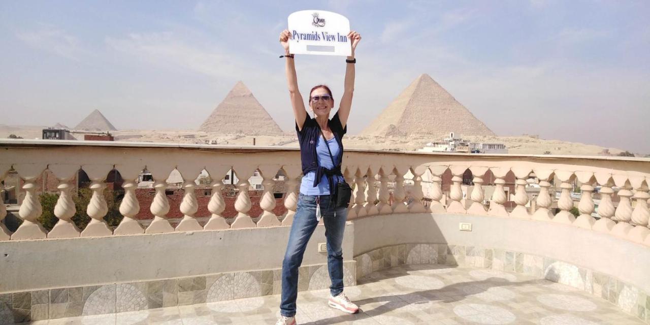 Queen Pyramids View Inn Kafrat al Jabal Luaran gambar