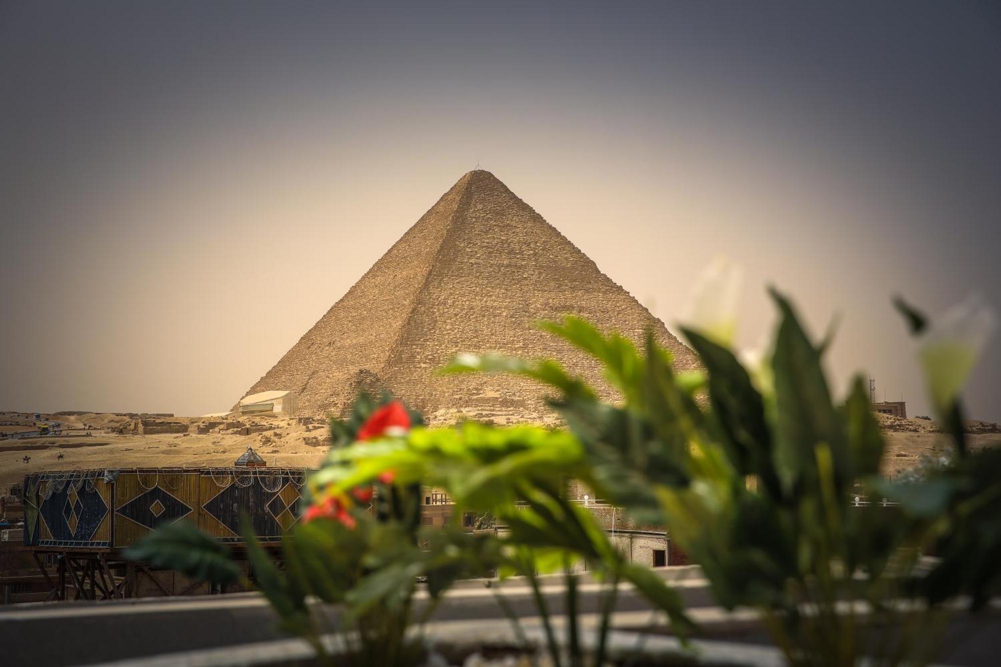 Queen Pyramids View Inn Kafrat al Jabal Luaran gambar
